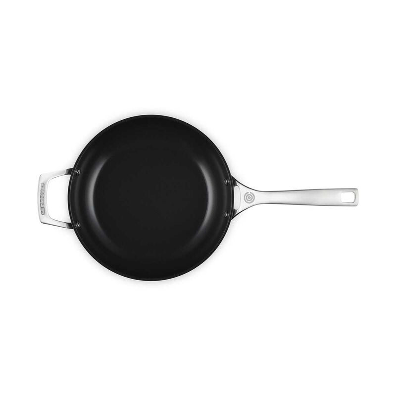 Le Creuset Non-Stick Ceramic Deep Frying Pan with Helper Handle 26cm image number 1